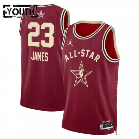 All-Star 2024 Western Conference LeBron James Punainen Pelipaidat Swingman - Lasten
